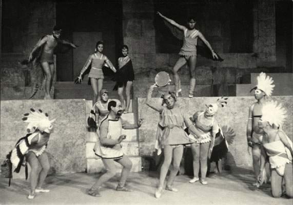 Αριστοφάνη, Όρνιθες, 1959, σκηνοθεσία