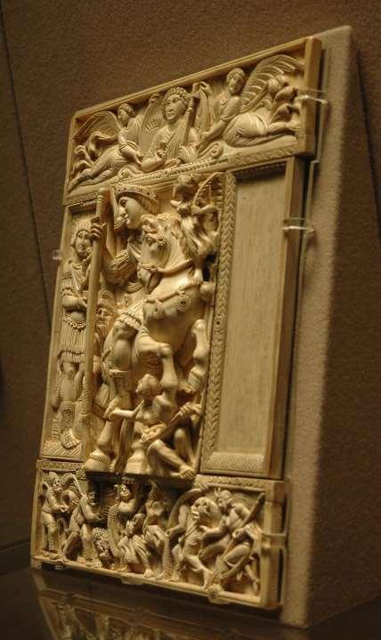 Ελεφαντοστό Barberini, φύλλο διπτύχου, α