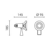 καλώδιο (6 χ 1mm²) το οποίο κλείνει με βιδωτή σύνδεση καλωδί ου και σφραγίζεται με εποξειδική ρητίνη, ενσύρματη εσωτερικά προστατεύεται από έλυτρα πυριτίου.