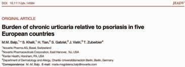Kaplan A, et al. J Allergy Clin Immunol 2013;132:101 9; 4. Casale T, et al. EAACI 2014; Abstract 1662.