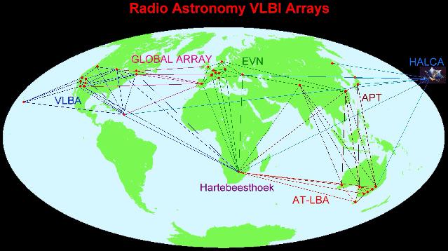 DAVIS URUMQI SHANGHAI KASHIMA MAUNA KEA SAO PAOLO SAINT CROIX National Radio Astronomy Observatory Very Long Baseline Array HARTEBEESTHOEK http://www.vlba.nrao.