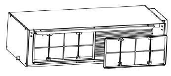 5.3.2 Heat Exchanger of Outdoor Unit Conduct cleaning for the heat exchanger of outdoor unit periodically, clean it once at least in every two months.