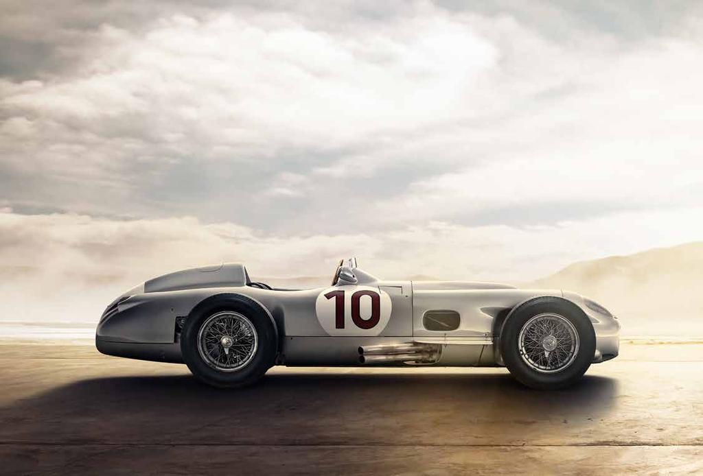 24 Τι θα ήταν ο μηχανοκίνητος αθλητισμός χωρίς τη Mercedes-Benz; Το πρώτο όχημα που κέρδισε σε αγώνες ταχύτητας διέθετε κινητήρα Daimler. Η πρώτη Mercedes ήταν αγωνιστικό αυτοκίνητο.