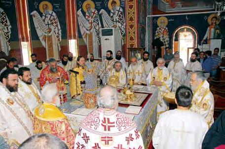 των Ορθοδόξων Εκκλησιών, καθώς και της Αρμενικής Εκκλησίας, οι οποίοι και απηύθυναν χαιρετισμό, μετά από σύντομη εισαγωγική ομιλία του Πανιερωτάτου Μητροπολίτη Κωνσταντίας Αμμοχώστου κ. Βασίλειου.