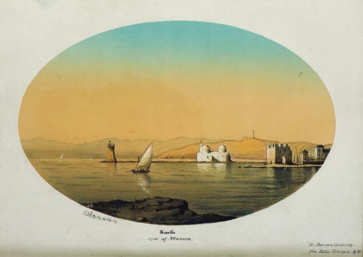 3 Ιωάννης Αλταμούρας (1852-1878) Αίγινα υπογεγραμμένο με αρχικά κάτω αριστερά: J. A.
