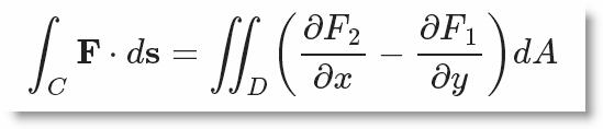 0 Για µια συνεχή συνάρτηση V(x,y)δύοµεταβλητών, µε συνεχείς µερικές παραγώγους και ένα διανυσµατικό πεδίο F=gradV που προκύπτει από την κλίση της καθορισµένης συνάρτησης V, µπορεί να δειχθεί ότι για