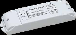 απαιτείται ή προϋπάρχει εγκατάσταση με dimmer 230Vac.