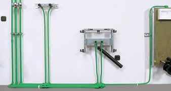 nadžbukno, sustav aquatherm green pipe nudi sve mogućnosti kompletne montaže sa samo jednim materijalom koji ne