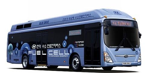 Σχήμα 5.Λεωφορείο που λειτουργεί με την τεχνολογία των κυψελών καυσίμου.