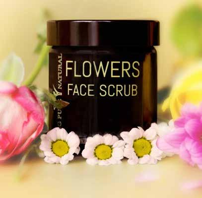 the Natural N Skincare S Choice FLOWERS Scrub Απολέπισης Προσώπου Κάντε το δέρμα σας να λάμψει με την κρέμα απολέπισης προσώπου FLOWERS.