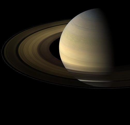 Saturno ASTRONOMÍA * Segundo en tamaño (740 veces a