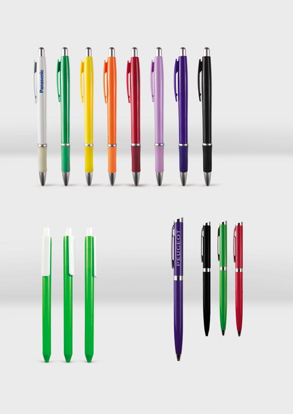 WIN Plastična hemijska olovka sa gumenim gripom i klipsom u boji olovke. Dimenzije: Φ1 x 14,1 cm. Debljina traga tinte: 0,7 mm. Preporučena dimenzija štampe: 3,5 x 0,6 cm.
