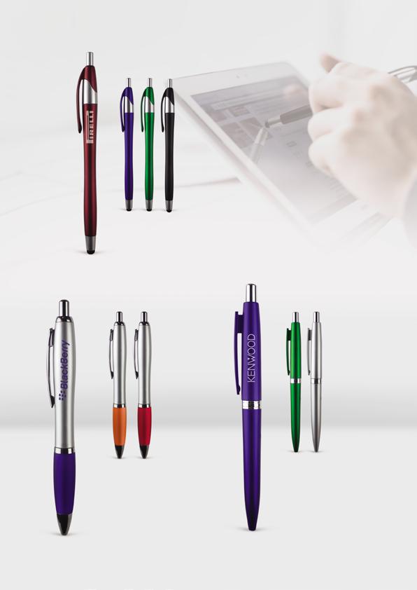 MX549-2 MX549-4 MX549-1 MX549-3 TOUCH Plastična hemijska olovka sa touch funkcijom. Debljina traga tinte: 0,7 mm. Boja tinte: plava. Dimenzije: Φ 1 x 14,5 cm.