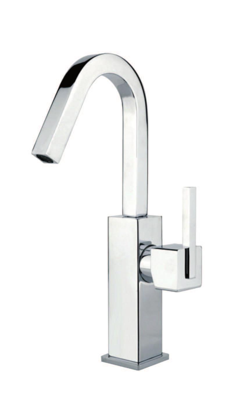 art. 71 CR 7701 Miscelatore lavabo, scarico automatico 1 1/4 flex cm 46 One hole basin mixer, 1 1/4 automatic pop up waste flex cm 46 Mitigeur lavabo, vidage automatique 1 1/4, flexibles cm 46 46 1