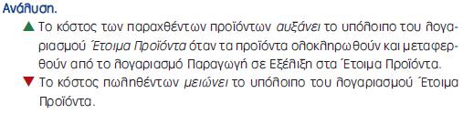 Ο Λογαριασμός Έτοιμα