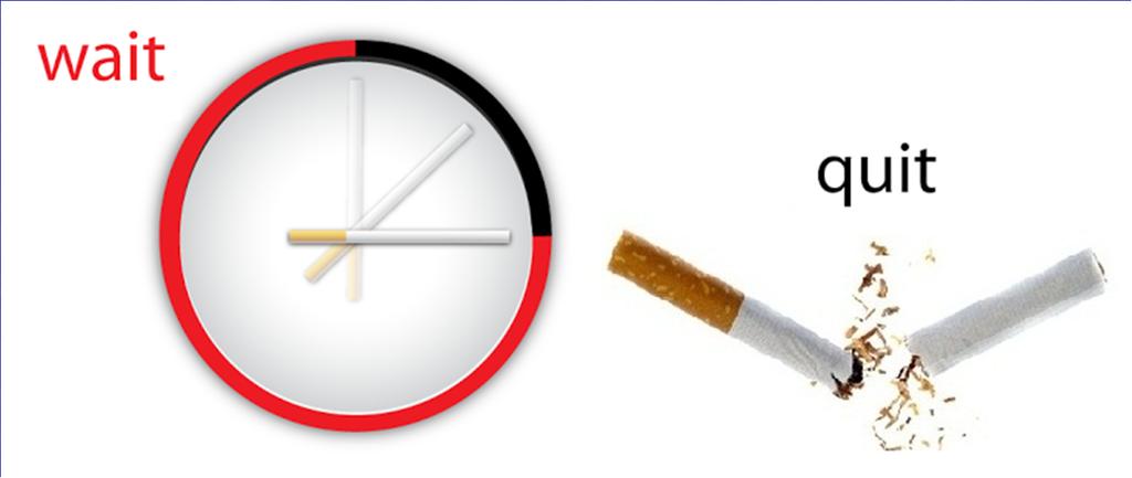 Επαρκής χρόνος μεταξύ διακοπής καπνίσματος και χειρουργείου.