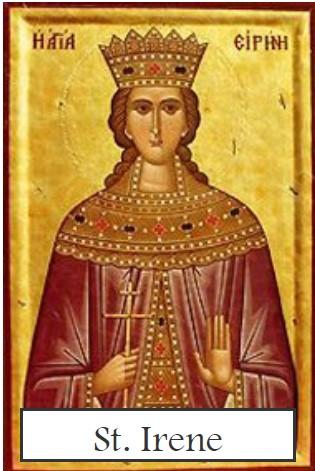 It is the practice of our Church to give the name of a Saint to the newborn child.