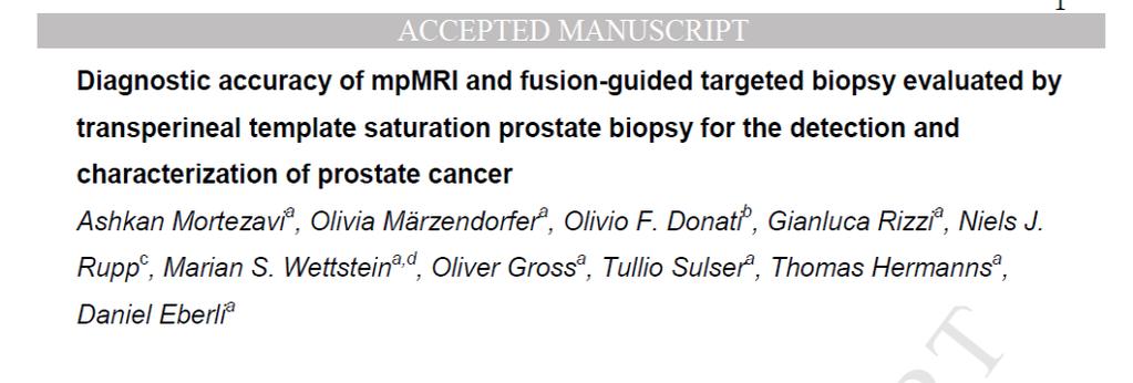 Among 124 patients without suspicious lesion on mpmri, 32 (25.