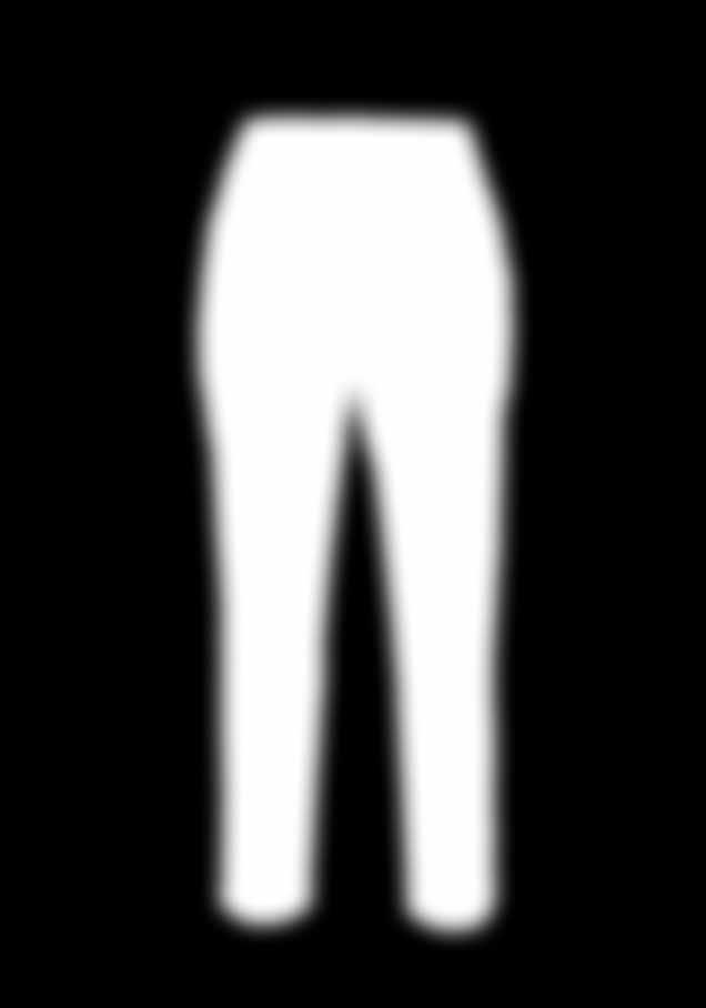 Μελανζέ Παντελόνι Mony, με ημιελαστική μέση, με 2 5 διαγώνιες