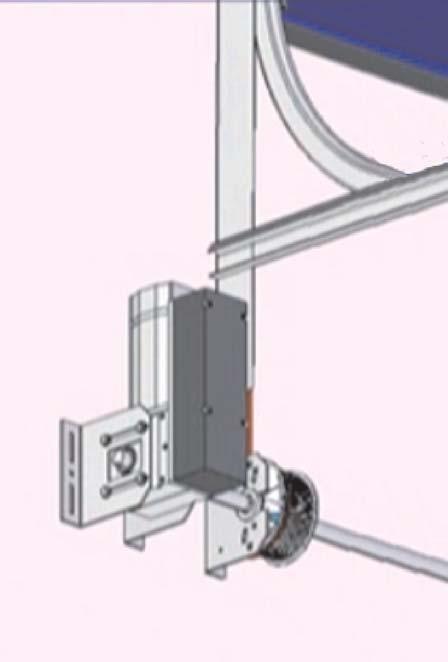 ΟΔΗΓΙΕΣ ΤΟΠΟΘΕΤΗΣΗΣ INSTALLATION INSTRUCTIONS Βήμα 7: Τοποθέτηση του κινητήρα Step 7: Motor installation Ο κινητήρας τοποθετείται στο αριστερό ή δεξιό άκρο του άξονα.
