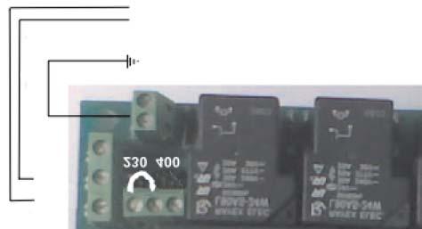 ΜΟΝΟΦΑΣΙΚΟΥ ΠΙΝΑΚΑ OVITOR WIRING OF SINGLE PHASE OVITOR BOARD Η συνδεσμολογία είναι ιδια με του τριφασικού, διαφέρει η παροχή ρεύματος και η γέφυρα επιλογής τάσης: L1 L2 The wiring is the