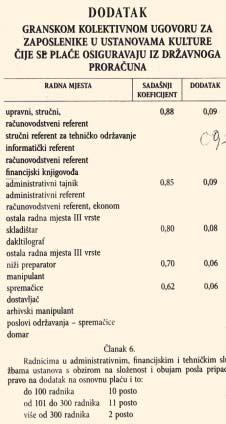 PregovaraËki odbor Vlade na Ëelu s potpredsjednicom Jadrankom Kosor oëitovao se na cjeloviti prijedlog kolektivnog ugovora koji je pripremila sindikalna strana.