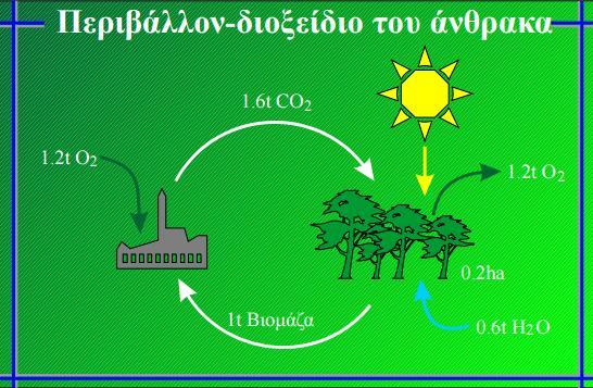Εικόνα 50: Ο κύκλος του διοξειδίου του άνθρακα στην ατμόσφαιρα[6] 6.