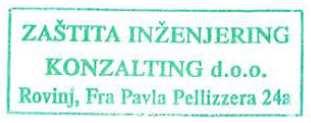 LIST BR: 11 Temeljem zakona o gradnji (NN 153/13, 20/17) izdaje se: RJEŠENJE O IMENOVANJU PROJEKTANTA Za projektanta na izradi tehničke dokumentacije određuje se: mr.sc. MILAN MARIĆ, dipl.ing.el. INVESTITOR: SVEUČILIŠTE JURJA DOBRILE U PULI Zagrebačka 30, 52100 Pula GRAĐEVINA: SLOŽENA GRAĐEVINA STUDENSKI DOM : PAVILJON 2 OZNAKA ZAJ.