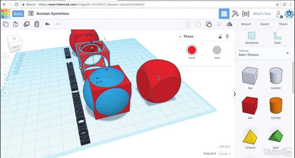 3D Σχεδίαση: TinkerCAD O τρόπος με τον οποίο κατασκευάζονται τα αντικείμενα, αλλάζει τον κόσμο, η