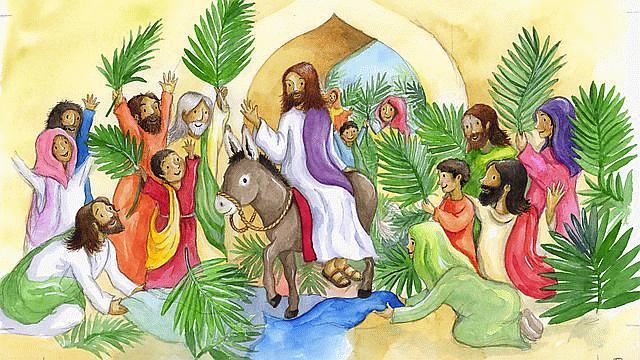 EV-LO-GI-ME-NOS O-ER-HO-ME-NOS E-NO-NO MA-TI KI-RI-OU VA-SI-LEFS TU IS-RA-IL REPEAT GREEK A-LI-LOU-I-A (3 TIMES) PALM SUNDAY COMMUNION HYMN The congregation is invited to sing with the Youth Choir