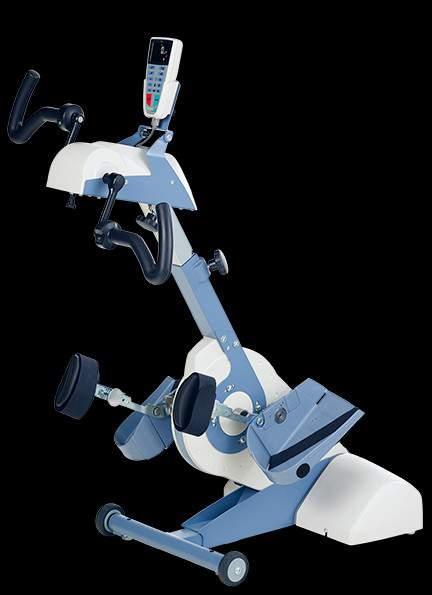 2 θέσεων Διαστάσεις 90 / 63,8 / 109,5 119 cm 56 THERA - Trainer tigo Άνω και κάτω άκρων με έγχρωμη οθόνη 5,7 Χαρακτηριστικά βασικού μοντέλου : Μονάδα ελέγχου με έγχρωμη οθόνη 5,7 Ρύθμισης παραμέτρων