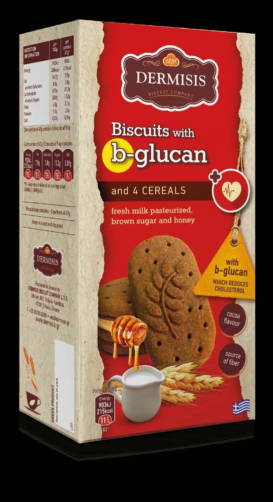 Biscuits with b-glucan, 4