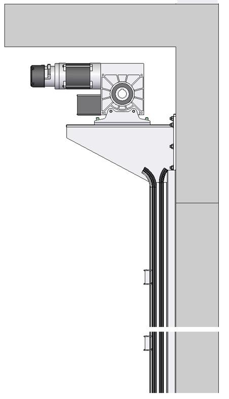 Side Mount (Βάση) SUPR15 (1:5) SUPR17 (1:7) SUPB-GK H > 4,5 m > 7,5 m Drive < 7,5 m < 10 m h 460 520 B 70 120 164 h3 730