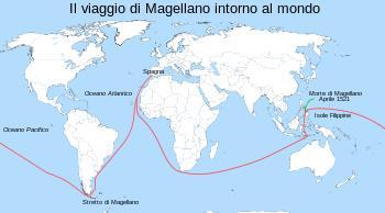 3. Τηλεδιάςκεψη (5/8) La circumnavigazione del Globo: Giungere alle Molucche evitando la circumnavigazione dell Africa. Siviglia il 10 agosto del 1519.