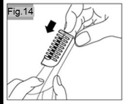 Attaching/detaching the micro-shaver For better cleansing of the micro-shaver, you can remove the top of the