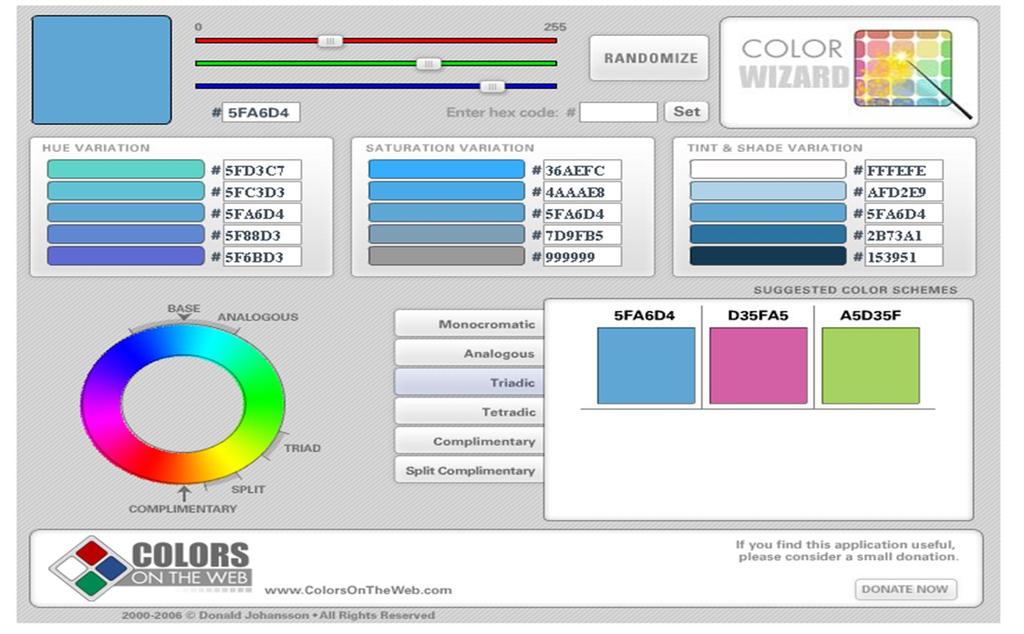 TIP: Επιλέγουμε τα χρώματα χρησιμοποιώντας ειδικά εργαλεία www.