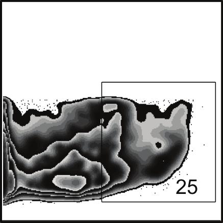 Fig. S5 A CD4/CD8 CD4 - CD8 - tumor cells WT cbx3 +/- % B220 + B cells (per 10