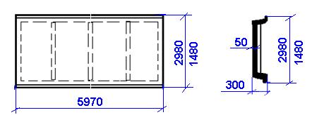 PG- 4AIIIvT-P- L=5970 B=980