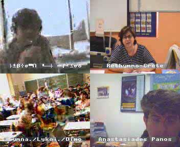 From Theory to Practice (3/4) Synchronous Learning Environment Multipoint IVC March 2006: Prof Damanakis Audience in: Melbourne &