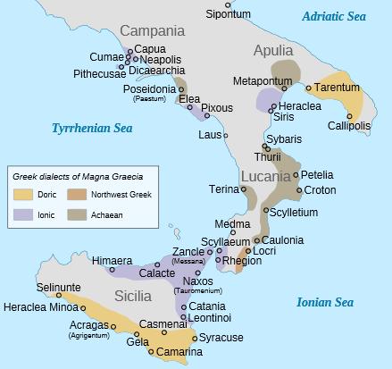Thematic Areas Approaching Science Notions in Schools with the Ancient Greek Natural Philosophers in Magna Grecia Sociocultural Elements of the Life in South Italy, from the past to nowadays Teaching