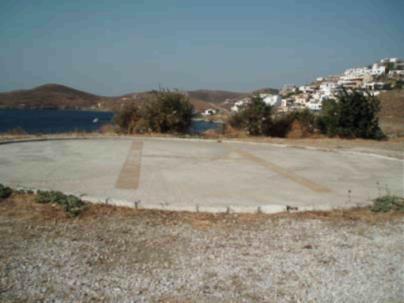 επιτρεπόμενων υψομέτρων των κατασκευών σε ακτίνα 1500μ γύρω από το ελικοδρόμιο. Ελικοδρόμιο Β.2.