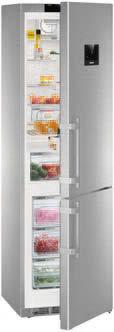 Ψυγειοκαταψύκτες BioCool με NoFrost 60 60 60 Το BioCool-Box επιτρέπει τη ρύθμιση του επιπέδου υγρασίας στο ψυγείο έτσι ώστε το τρόφιμο να παραμένει μεγαλύτερο χρονικό διάστημα φρέσκο.