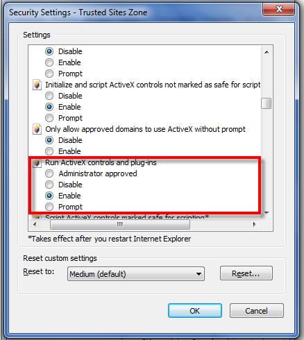 Στοιχεία ελέγχου ActiveX που χαρακτηρίζονται ως ασφαλή για