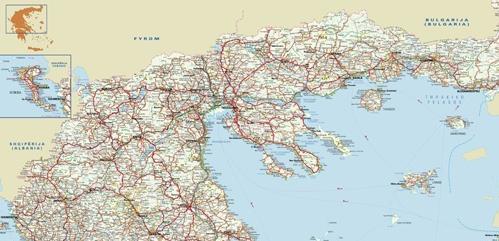 β) Η περιοχή της βόρειας Ελλάδας, η οποία περιλαμβάνει το εσωτερικό της Ηπείρου, Θεσσαλίας, Μακεδονίας και Θράκης Το κλίμα της περιοχής αυτής αποτελεί μετάβαση από το Μεσογειακό προς