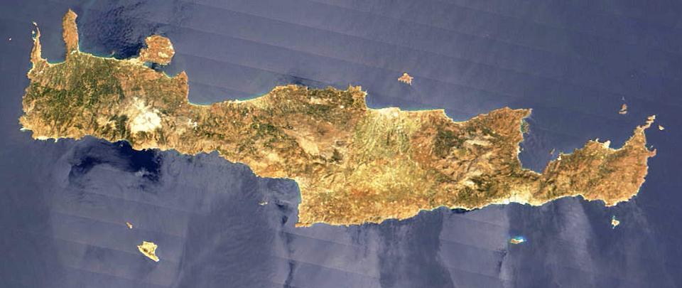 ε) Η Νοτιοκρητική περιοχή (ημιερημοειδής μεσογειακή) περιλαμβάνει την ΝΑ Κρήτη και αποτελεί κλιματικά μια μετάβαση από το