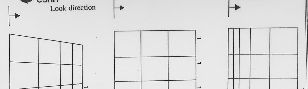 Μια απεικόνιση SAR µπορεί να εγγραφεί είτε κατά τη διεύθυνση των πλευρικών αποστάσεων ή κατά τη διεύθυνση των αποστάσεων εδάφους (ground range).