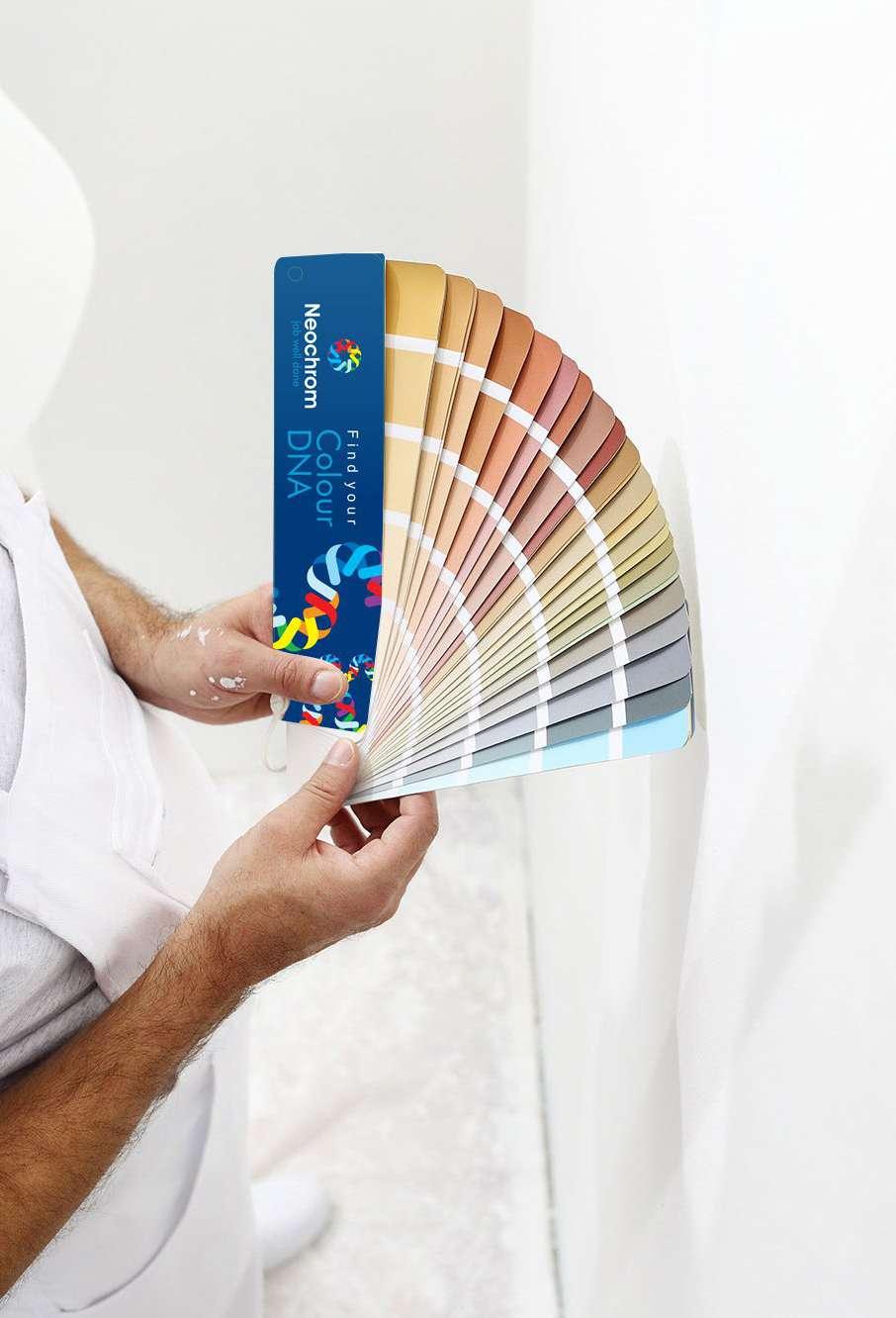 Το χρωματολόγιο "Find your DNA" της NEOCHROM είναι ένα σύνθετο χρωματολόγιο από 5,000 χρώματα, το οποίο περιέχει
