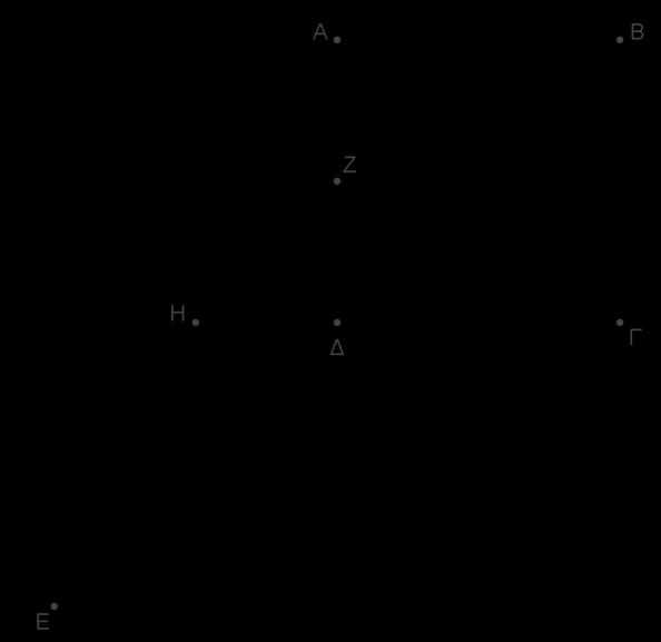 Δίνεται τετράγωνο ΑΒΓΔ.