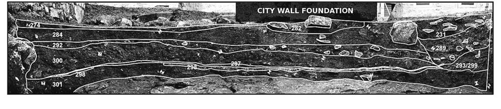 New Answers to Old Problems Figure 8. Western section of trench D. (Fig. 8).