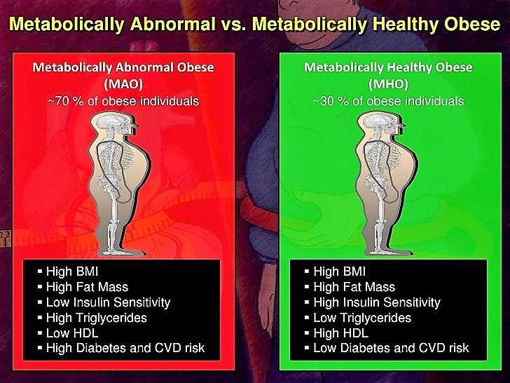 METABOLICALLY HEALTHY OBESITY (MHO) 30% των παχύσαρκων μπορούν να χαρακτηριστούν μεταβ. υγιείς. Δεν παρουσιάζουν ΣΔ2, υπέρταση και δυσλιπιδαιμία.